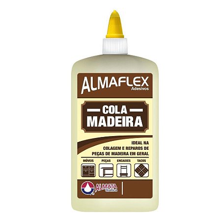 Cola para Madeira Almaflex 250g a Base D'Água