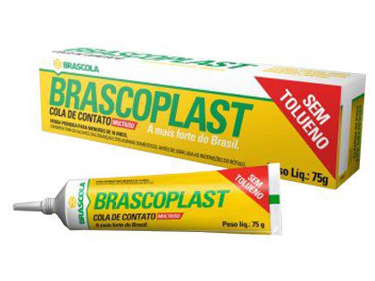 Adesivo de Contato Universal Brascoplast 75g Caixa com 16 Unidades