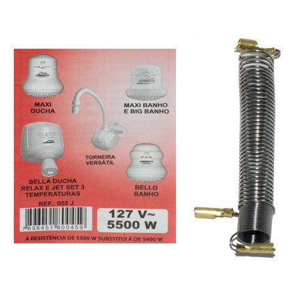 Resistência Lorenzetti 055J 5500W 110V Caixa C/ 10 Uni