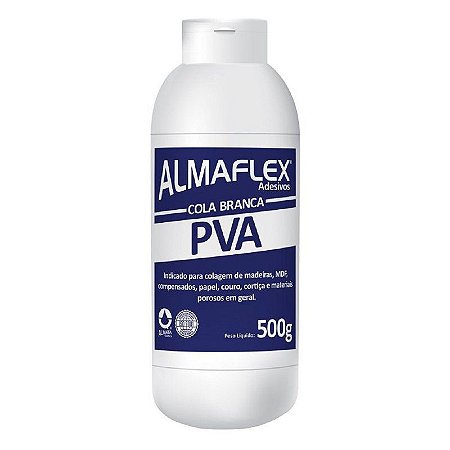 Cola Adesiva Branca PVA Almaflex 813 500g