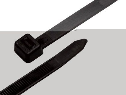 Abraçadeira de Nylon Tocha Preta 7,6mm x 50cm com 50 Unidades