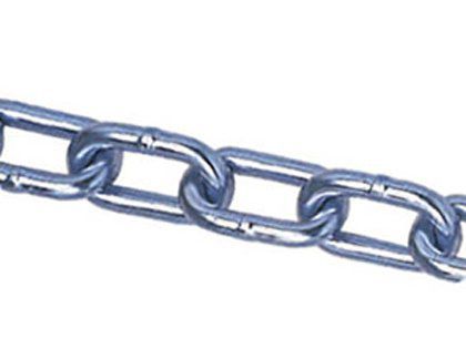 Corrente São Raphael Zincada Elo Soldado com 25kg 6,5mm