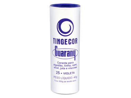 Corante Tinge Cor Guarany Violeta 40g Embalagem com 06 Unidades