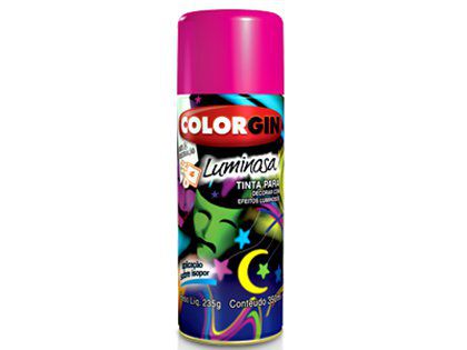 Tinta Spray Colorgin Luminoso 760 Verde