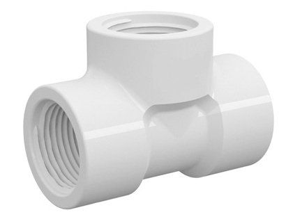 Tê 90º Tigre Roscável PVC 1/2" Embalagem com 25 Unidades