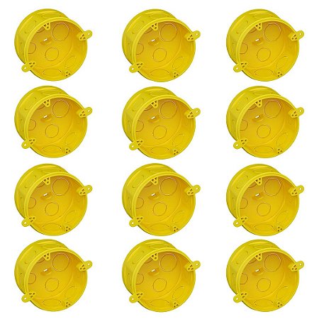 Caixa de Luz Octogonal Tigre Fundo Móvel 4x4 Embalagem com 12 Unidades