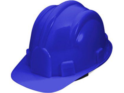 Capacete de Segurança ProSafety com Carneira Azul Escuro