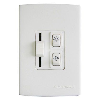 Controle para Ventilador e Lampada Qualitronix Qv36 Branco