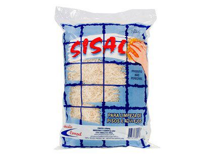 Sisal Compel Desfiado Multiuso 250g Embalagem com 12 Unidades