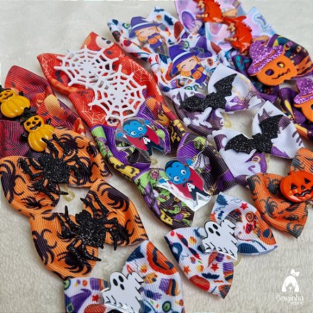 Laço Pet Halloween Sortidos (10, 30, 50 ou 100 un)