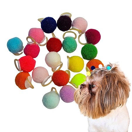 Pompom Para Penteado Sortidos 50 unidades