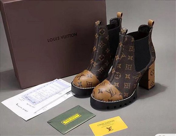 bota louis vuitton feminina