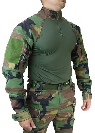 Combat Shirt HRT DACS - Woodland