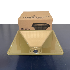 Cuba Plástica Quadrada de Sobrepor (apoio) - DOURADA