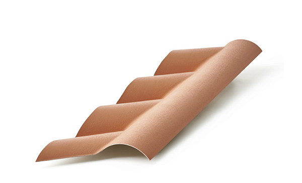 Cumeeira Central Articulada COLONIAL Cerâmica PVC - UNIDADE