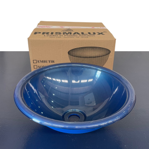 Cuba Plástica Injetada Reforçada - De Embutir ( COM ABA) - AZUL