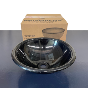 Cuba Plástica Injetada Reforçada - De Embutir ( COM ABA) - PRETA