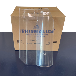 Telha Terracota, Karina Cristal Prismalux - Anti-UV e Anti Chama(TELHA PLÁSTICA TRANSPARENTE)(cx 10 Un)