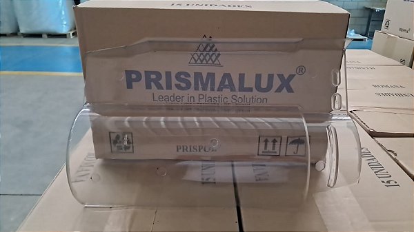 Telha Americana Moderna Transparente Virgem CRISTAL - Prismalux (UNIDADE)
