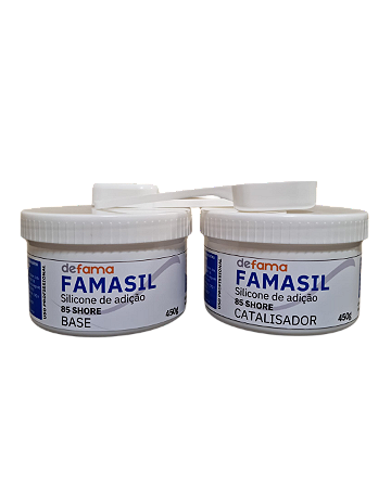 Famasil 85 shore 450g - Silicone de Adição