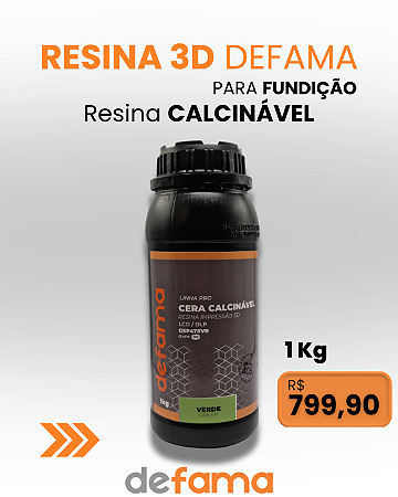 RESINA CALCINÁVEL