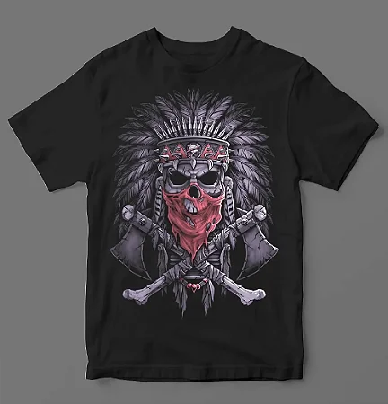 Camiseta - Índio Americano