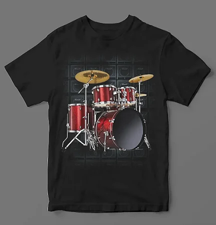 Camiseta - Bateria