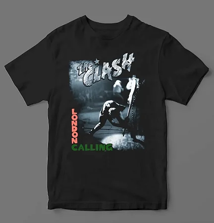 Camiseta - The Clash - London Calling