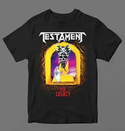 Camiseta - Testament - The Legacy