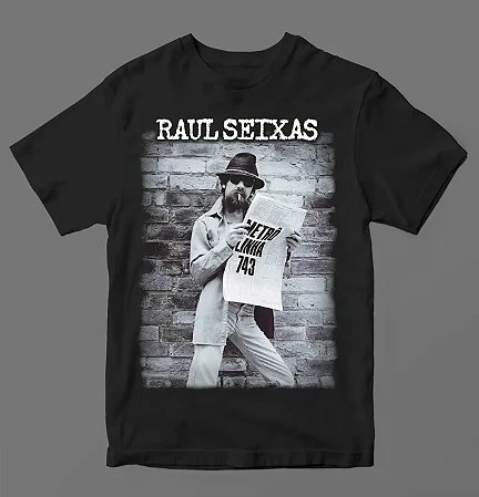Camiseta - Raul Seixas - Metrô