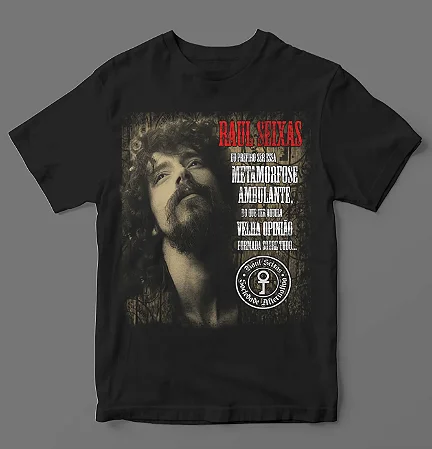 Camiseta - Raul Seixas - Metamorfose