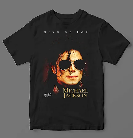 Camiseta - Michael Jackson - Autograph