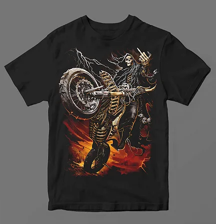 Camiseta - Skull Motor