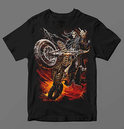 Camiseta - Skull Motor
