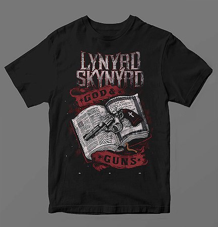 Camiseta - Lynyrd Skynyrd - God & Guns