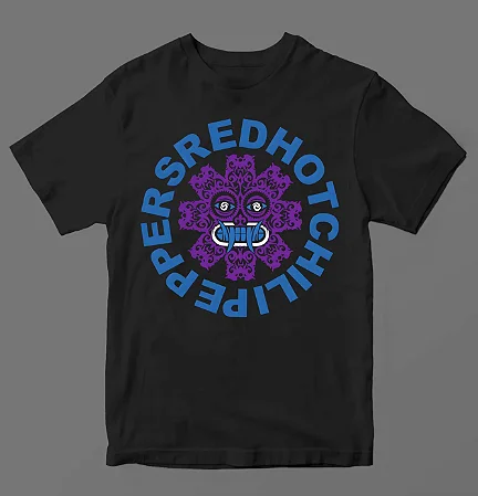 Camiseta - Red Hot Chili Peppers - Aztek