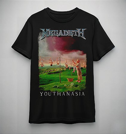 Camiseta Oficial - Megadeth - Youthanasia