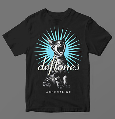 Camiseta Deftones - Adrenaline