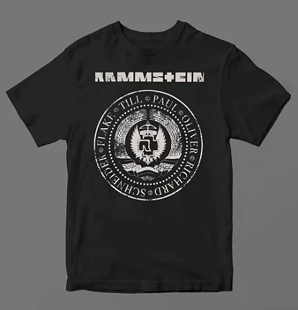 Camiseta - Rammstein - Logo