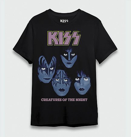 Camiseta Oficial - Kiss - Creatures Of The Night