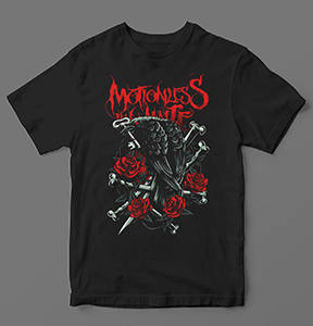 CAMISETA - MOTIONLESS IN WHITE - CROW