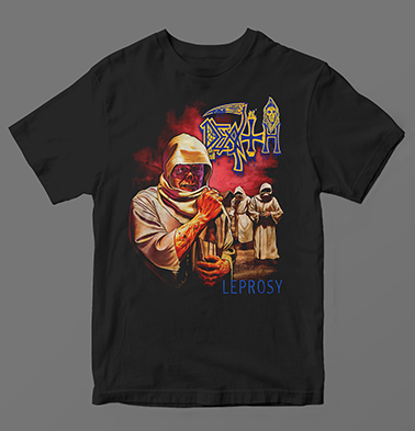 Camiseta Death - Leprosy