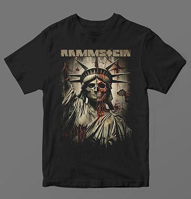 Camiseta Rammstein - Statue
