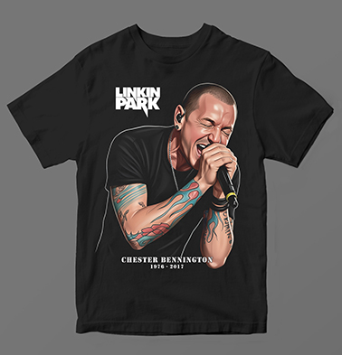 Camiseta linkin park - Chester Bennington