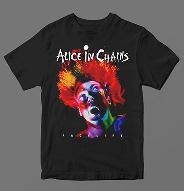 Camiseta Alice in Chains - Facelift