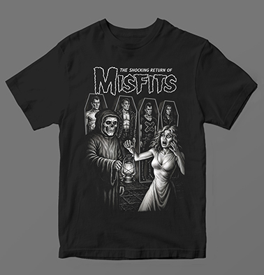 Camiseta Misfits - the shocking return