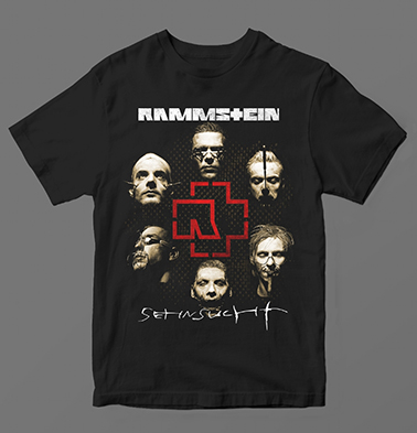 Camiseta Rammstein - Sehnsucht