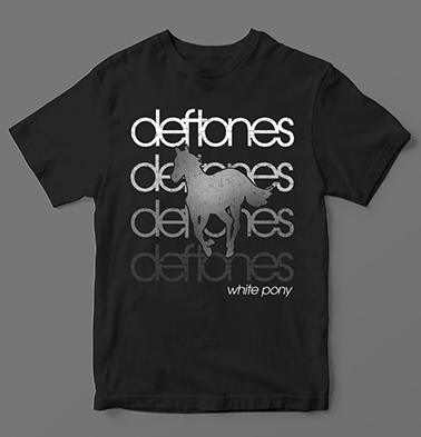 Camiseta Deftones - White Pony