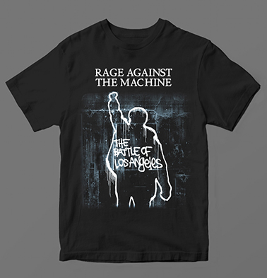 Camiseta Rage Against the Machine - The Battle Of Los Angeles