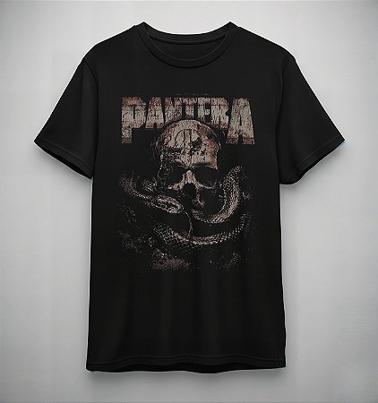 Camiseta Pantera - Skull Snake